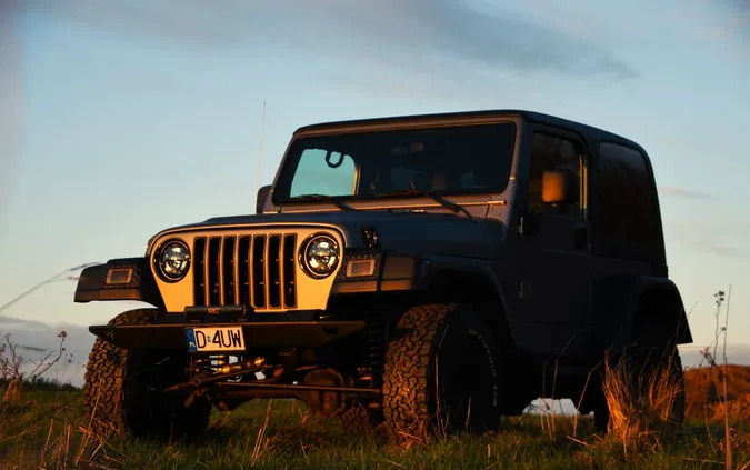 samochody osobowe Jeep Wrangler cena 99999 przebieg: 145000, rok produkcji 2005 z Bolków